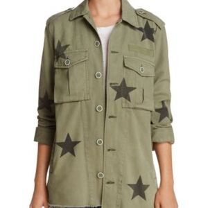 Pistola Olive Utility Jacket with Star Accents